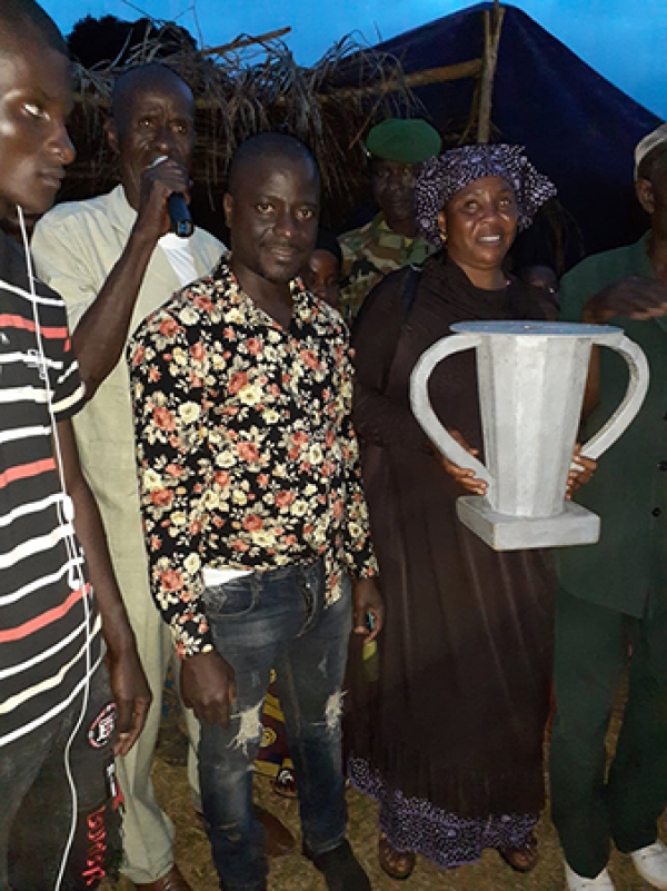 Finale du Tournoi de Football doté du trophée Président Tokpa Dounamou à Gama bèrèma